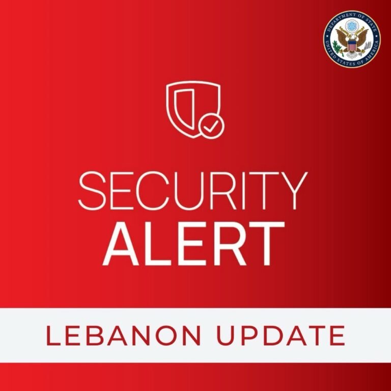 U.S. Embassy Urges Citizens to Leave Lebanon Amid Rising Tensions